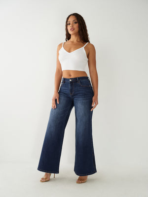 True Relaxed Wide Leg Jean-True Religion