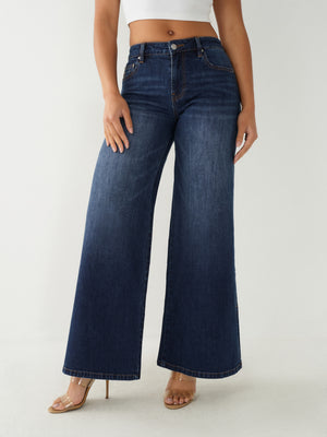 True Relaxed Wide Leg Jean-True Religion