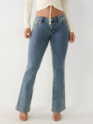 Low Rise Straight Jean-True Religion
