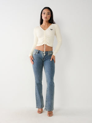 Low Rise Straight Jean-True Religion