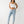 Low Rise Ruched Skinny Jean