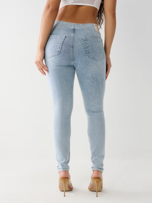 Low Rise Ruched Skinny Jean-True Religion