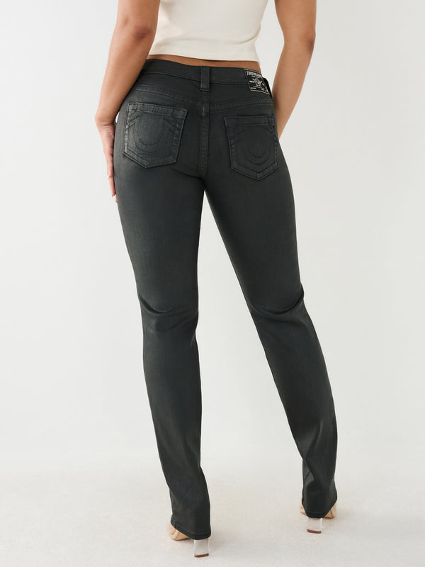 True Religion Billi Jeans Ladies Mr Striaght Black