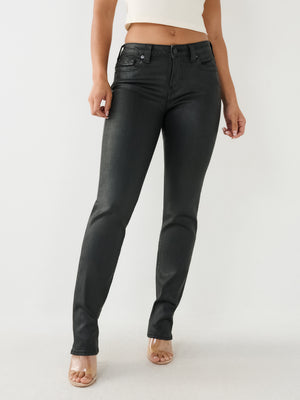True Religion Billi Jeans Ladies Mr Striaght Black-True Religion