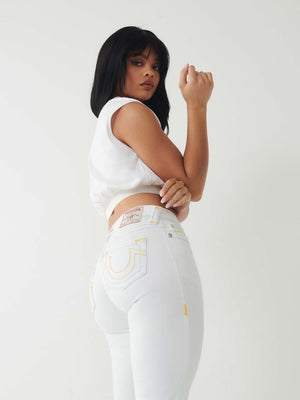 Billie Super T Stitch Straight Jean-True Religion