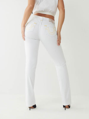 Billie Super T Stitch Straight Jean-True Religion