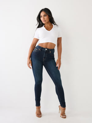 True Religion Jennie Jeans Ladies High Rise Muddy Waters-True Religion