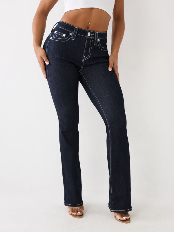 True Religion Becca Jeans Boot Cut Body Rinse