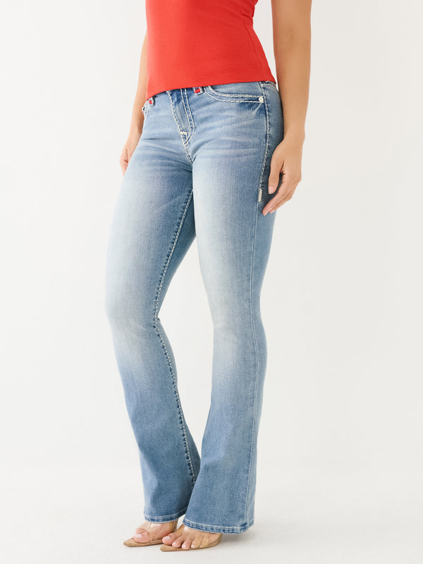 True Religion Becca Jeans Ladies Bootcut Crushed Lily