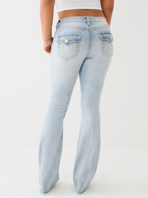 True Religion Becca Jeans Ladies Mr Bootcut Big T La Jolla-True Religion