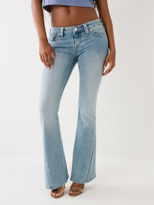 True Religion Joey Jeans Low Rise Flare Peak Spot-True Religion