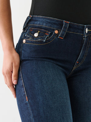 True Religion Becca Jeans Mid Rise Bootcut Flap Muddy Waters-True Religion