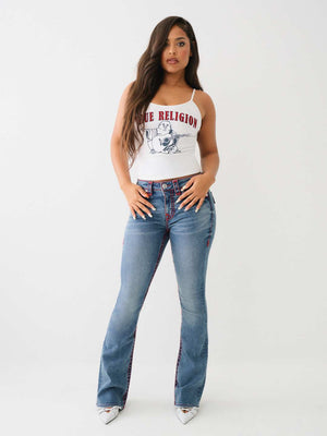 True Religion Becca Jeans Mr Boot Flap Boho-True Religion