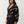 True Religion Tr Aop Cropped Cardigan Jet Black