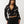 True Religion Tr Aop Cropped Cardigan Jet Black