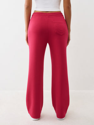 True Religion Hs Straight Leg Sweatpants Cerise