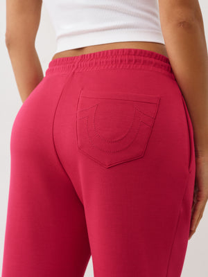 True Religion Hs Straight Leg Sweatpants Cerise