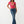 True Religion T-Shirt Hs Glitter Notch Baby Cerise