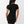 True Religion Dress Tr Wing Notch Neck Jet Black