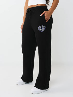 True Religion Sweatpants Tr Straight Leg Jet Black