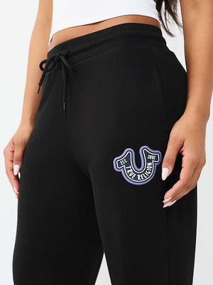 True Religion Sweatpants Tr Straight Leg Jet Black