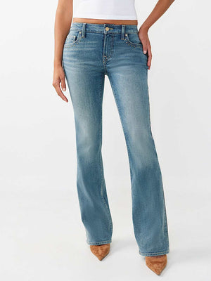 True Religion Jeans Becca Sn Studs Bootcut Medium Horizon Wash