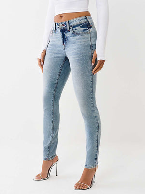 TRUE RELIGION JEANS JENNIE SN NF SKINNY LIGHT ODYSSEY WASH