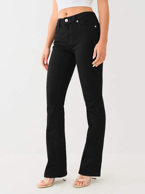 True Religion Becca Jeans Mr Boot Black Rinse-True Religion