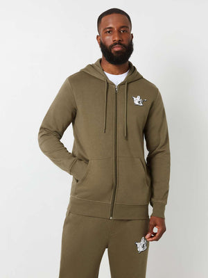 True Religion Sweater Radiant Buddha Zip Hoodie Kalamata-True Religion