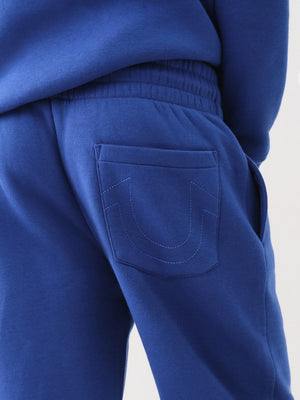 True Religion Jogger Registered Stud Classic Jogger Sodalite Blue-True Religion