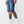 True Religion Shorts Ricky Big T Flap Medium Blue Comet Wash
