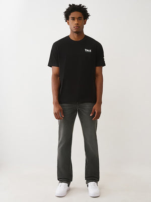 True Religion T-Shirt Warped True Buddha Jet Black