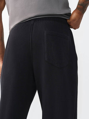 True Religion Jogger Diagonal Tr Jet Black