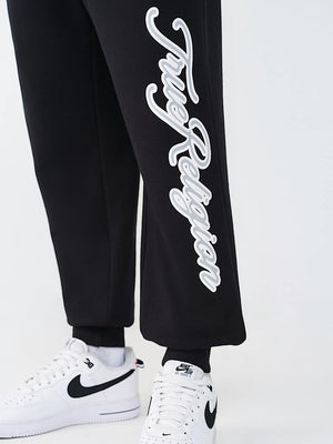 True Religion Jogger Diagonal Tr Jet Black