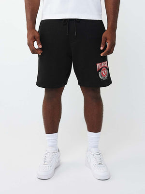 True Religion Shorts College Hs Jet Black
