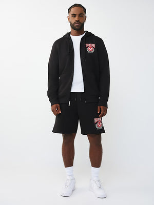 True Religion Shorts College Hs Jet Black