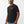 TRUE RELIGION T-SHIRT MULTI OVERLAP JET BLACK