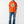 True Religion T-Shirt Puff Buddha Face Red/Orange