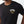 True Religion T-Shirt Glitter Puff Tr Jet Black