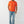 True Religion T-Shirt Filled Hs Script Buddha Red /Orange