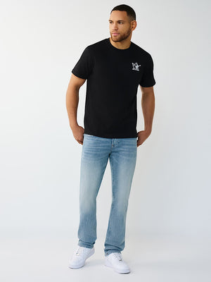 TRUE RELIGION T-SHIRT FASHION SENSES JET BLACK