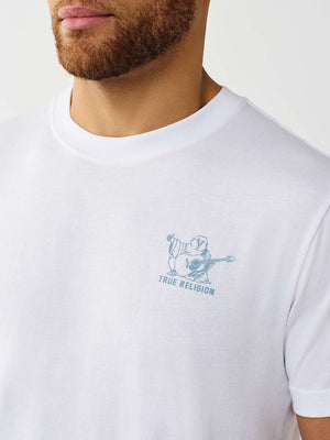 TRUE RELIGION T-SHIRT FASHION SENSES OPTIC WHITE