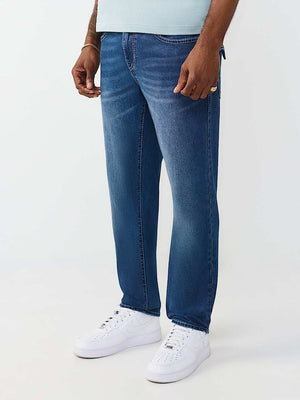 True Religion Jeans Geno Big T Flap Slim Medium Blaze Wash