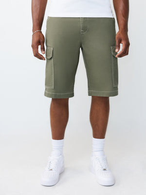 True Religion Shortss Utility Cargo Shorts Olive