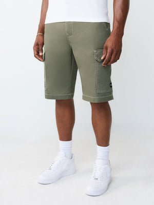 True Religion Shortss Utility Cargo Shorts Olive