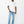 True Religion T-Shirt Applique Multi Optic White