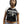 True Religion Contrast Raglan T-Shirt Baby Tee Jet Black