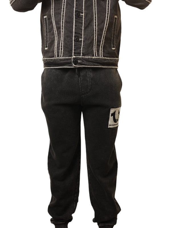 True Religion Registered Classic Track Pants Classic Jet Black