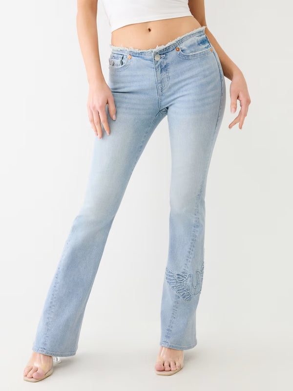 True Religion Joey Low Rise Flare Lucerne