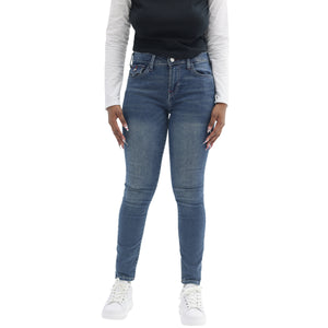 TRUE RELIGION JENNIE SN MR FLAP SKINNY MEDIUM BONECHILL WASH-True Religion